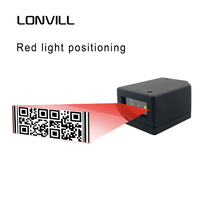 LONVILL Modes de lecture de codes multiples à grande vitesse Lecteur de codes QR Scanner de codes à barres à montage fixe 2D