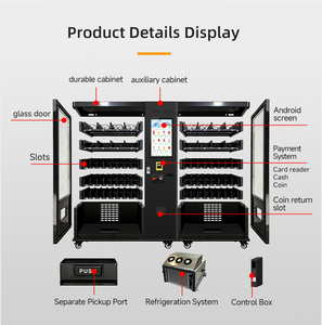 Máquina Expendedora Inteligente de Bebidas y Snacks, Ampliamente Utilizada en Múltiples Lugares, Ingresos Adicionales - Product Image 2
