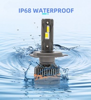 Universelle H8 H9 H11 Dreifarbige LED-Scheinwerferbirne Drei Farbtemperaturen LED-Nebelscheinwerfer für Auto-Nachrüstung