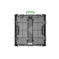 Écran LED extérieur étanche IP65, panneau LED transparent P3.91-7.81, armoire LED de location pour façade de bâtiment et vitrine