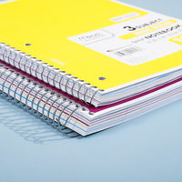 Pages lignées en gros en vrac entreprise scolaire affaires A5 carnet de notes à spirale