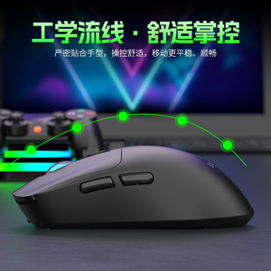 Ratón inalámbrico Limei Q8 2,4G recargable con 5 botones para portátiles de oficina y juegos - Product Image 4