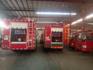 <span class=keywords><strong>Camion</strong></span> de pompiers d'aéroport à mousse 4x4 à propulsion électrique - Product Image 4