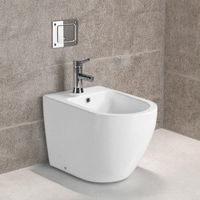 Sanitaire européen Toilette en céramique Bidet au sol Ensemble de toilette Céramique Wc Sets Salle de bain