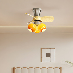 Lampe à ventilateur vintage, plafonnier pour restaurant français, spécial chambre Bauhaus, bureau de style rétro d'Asie du Sud-Est - Product Image 3