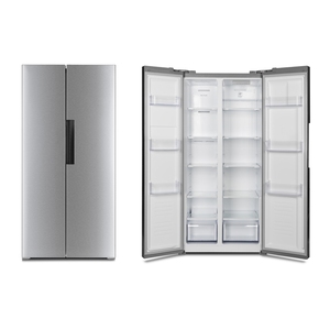 Réfrigérateur côte à côte de luxe 445L Réfrigérateur sans gel Refroidissement de l'air OEM au <span class=keywords><strong>prix</strong></span> d'usine à usage domestique Réfrigérateur BCD-456W - Product Image 1