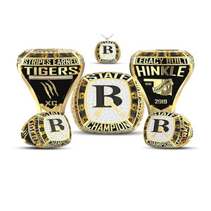 Anillo de campeón deportivo juvenil personalizado Anillos de campeonato de Béisbol Juvenil - Product Image 4