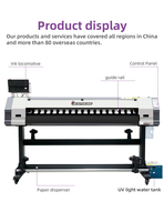 Graphking Factory Plotter Print Banner Máquina de impresora de inyección de tinta Roll to Roll Uv Printer Color Digital Multifuncional Uv Impresora