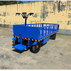 High Load Electric Flatbed <b>Transport</b> Vehicle Multi-Functional Zero Emission Home Use Manufacturing Plant Green <b>Transportation</b> - Product Image 6