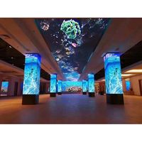 Pantalla suave Led de alta definición de 360 curvas Pantalla de pared Pantalla de video Led flexible Pantalla suave Led