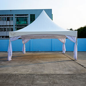 Tente à cadre en aluminium 20x20ft Easy up High Peak avec couverture de toit rouge noir blanc pour la <span class=keywords><strong>location</strong></span> d'événements au Ghana - Product Image 4