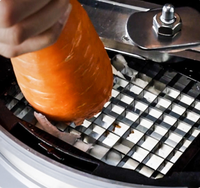 Hachoir à chou Machine de découpe de légumes commerciale Trancheuse de fruits et légumes Trancheuse à salade d'oignons