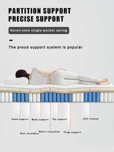 <span class=keywords><strong>Lit</strong></span> Double Queen Size avec Rangement Relevable, Cadre <span class=keywords><strong>de</strong></span> <span class=keywords><strong>Lit</strong></span> Rembourré Smart Cloud, Ottoman en Velours avec <span class=keywords><strong>TV</strong></span> Intégrée - Product Image 4