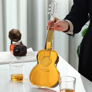 Handmade Criativo 1000ml Violino Decanter Vinho Conjunto Com Pedestalr Vinho Whisky <span class=keywords><strong>Champagne</strong></span> Dispenser Vinho De Vidro Elegante - Product Image 6