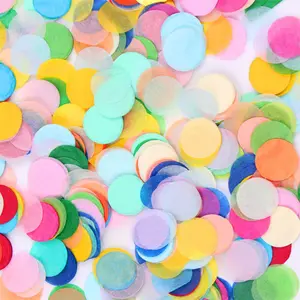 rice paper confetti tissue paper confetti bulk paper confetti circles for Balloon Wedding Birthday Holiday Party