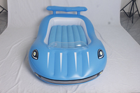 Vente en gros en usine Lit pneumatique confortable et doux pour tout-petits Matelas gonflables en forme de voiture pour enfants avec 4 côtés pour enfants