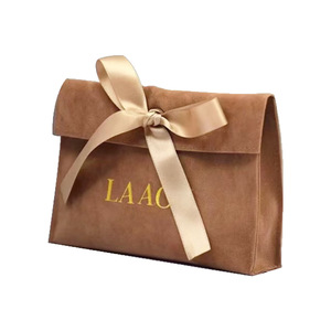 新款女士多功能防水旅行化妆化妆包麂皮小袋带环保安全袜 - Product Image 5