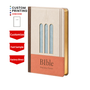<span class=keywords><strong>Biblia</strong></span> Sagrada de Alta Calidad con Cubierta de Cuero PU, Impresión Cristiana, Precio Competitivo, Superventas - Product Image 1