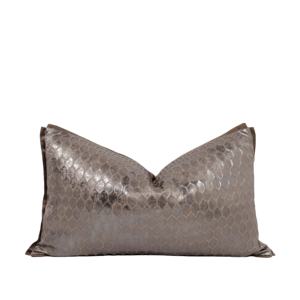 Tiff Home Luxe Designer Taille Oreiller Nouvelle Importation 50X30 Bio <span class=keywords><strong>Housse</strong></span> De <span class=keywords><strong>Coussin</strong></span> Texture Brillante Style Moderne Portable En Gros - Product Image 1