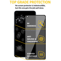 Protecteur d'écran de confidentialité 9H anti-rayures en verre trempé pour téléphone portable Oneplus 9R 9E Film de téléphone