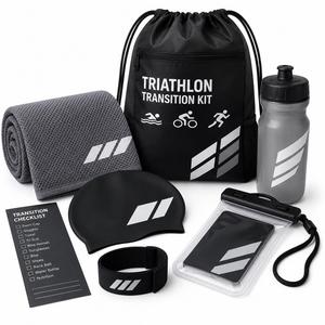 Kit de Transición para Triatlón Personalizado OEM ODM, Paquete para Eventos Deportivos con Múltiples SKU y Bolsa para Toallas - Product Image 1