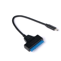 Cable adaptador USB C tipo C a SATA de 22 pines para disco duro HDD de 2,5 pulgadas