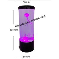 Yiheng 2024 Nouvelles lampes de nuit en forme de méduse pour enfants, lampe en forme de méduse, lampe à lave LED fantastique