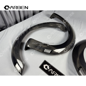 Parafanghi in Fibra di Carbonio Nero per Ford Raptor F150 2021-2025, Kit Carrozzeria per Archi Ruota Anteriori/Posteriori, Adattamento 100% Garantito - Product Image 4