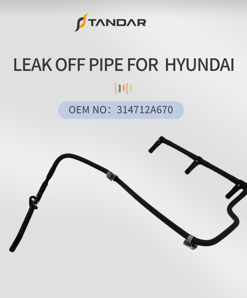 314712A670 Fuel Overflow Hose for Hyundai Terracan 2900
