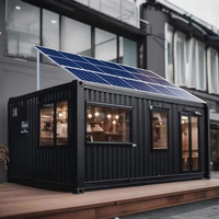 Casa Contenedor Solar Prefabricada, Desmontable y Conectada por Pernos, para Dormitorio Fuera de la Red en Campamentos de Trabajadores en el Desierto