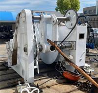 Treuil de tirage d'ancre électrique hydraulique marin 220KN pour fournisseur maritime, treuil à double ancre