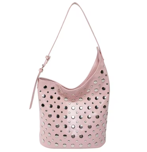 Bolso de hombro de lujo para mujer, de diseñador, con logotipo personalizado, accesorio de moda portátil - Product Image 5