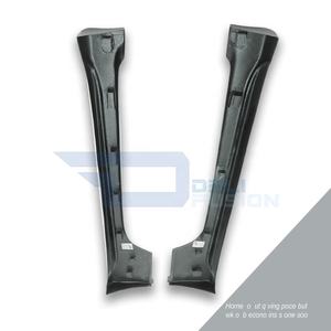 Jupes latérales en fibre de verre Abarth pour Fiat 595 695 Abarth 2008-2024, style large carrosserie 70e anniversaire - Product Image 3