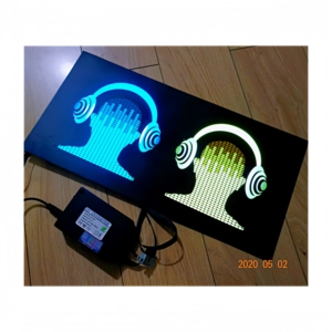 Affiche EL activée par le son. Synchronise avec la musique en direct. Battement sans fin, lumière sans fin. Every <span class=keywords><strong>Beat</strong></span> Visual <span class=keywords><strong>Blast</strong></span>. Pour bars et clubs. - Product Image 5