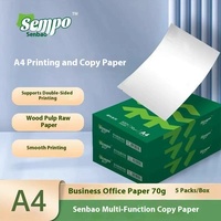 Pasokan pabrik grosir kertas mesin Printer ganda serbaguna kertas A4 500 lembar kertas fotokopi A4 kertas A4 70gsm 80gsm