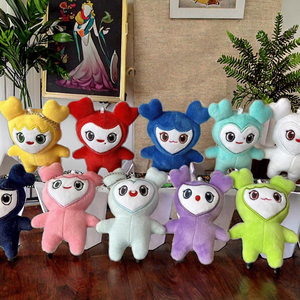 Kpop deux fois belle peluche porte-clés 10CM dessin animé PP coton remplissage doux peluche jouet <span class=keywords><strong>MOMO</strong></span> <span class=keywords><strong>SANA</strong></span> NAYEON JIHYO Fans recueillir cadeau - Product Image 1