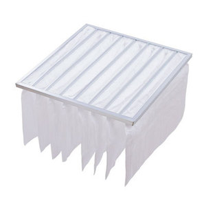 Venta Directa de Fábrica OEM ODM Filtro de Aire Industrial para Ventilación HVAC de Eficiencia Media con Fibra Sintética y Marco de Aluminio - Product Image 2