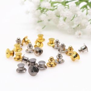 Wholesale Enamel <b>Pin</b> Clasp Deluxe Clutch Tie Tack Clutch Spring Clutch for Badge - Product Image 1