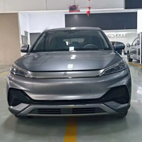 Voiture d'occasion 2024 BYD Yuan Plus SUV électrique 510 km Automatique Cuir R18 Conduite à gauche 5 places Toit ouvrant Faible kilométrage Véhicule à énergie nouvelle