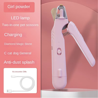 Ciseaux de toilettage pour animaux de compagnie, fournitures pour chiens et chats, accessoires, tondeuses pour animaux, lime à ongles, coupe-griffes, coupe-ongles pour animaux, fer à repasser, plastique