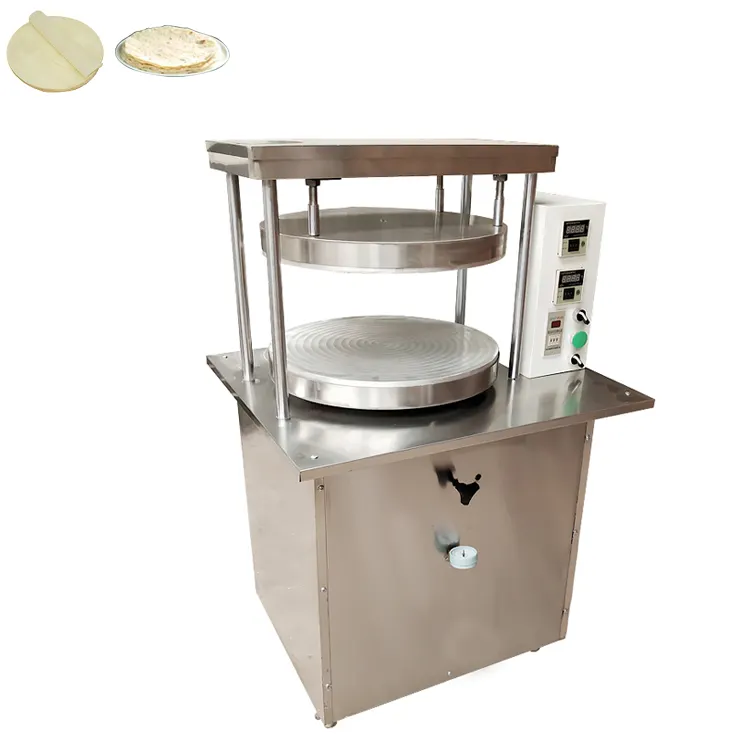 Máquina de fazer tortilhas e batatas fritas Chapati Máquina de assar tortilhas totalmente automática