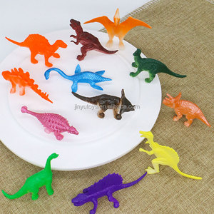Venta al por mayor de juguetes de cápsulas expendedoras Mini figuras de dinosaurios de PVC juguetes de dinosaurios luminosos fiesta de cumpleaños favores suministros bolsa de regalos - Product Image 4