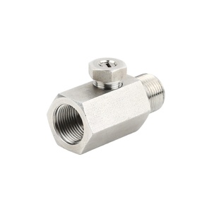 दबाव गेज के लिए स्टेनलेस स्टील स्नूबर 40mpa समायोज्य उपकरण एस दबाव गेज डैम्पर 1/4 '1/2' एम 20x1.5' - Product Image 1