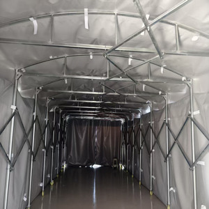 Tente d'exposition pour entrepôt industriel, <span class=keywords><strong>garage</strong></span> extérieur pour voitures - Rétractable, imperméable, résistante au vent - Product Image 6