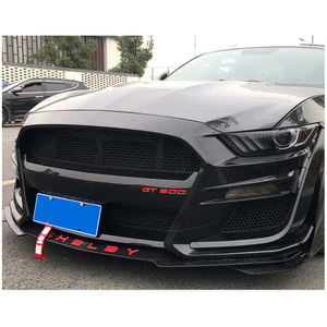 Vente en gros de Kit de carrosserie de pare-chocs avant, Modification d'accessoires automobiles pour <span class=keywords><strong>Ford</strong></span> <span class=keywords><strong>Mustang</strong></span> GT500 2015-2017 - Product Image 4