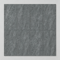 Carreaux de sol modernes en porcelaine polie brillante avec texture imitation mur de briques pour salon et couloir