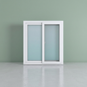 Fenêtre coulissante double en PVC HOFFEN PRO 150x110cm, blanche, pour usage extérieur, hôtel et villa, coupe-vent, garantie à vie, Thaïlande - Product Image 3