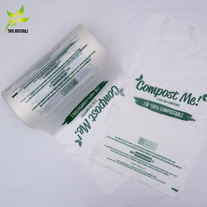 Biodegradabile trasparente per uso alimentare sacchetto di plastica su rotolo per il supermercato frutta e <span class=keywords><strong>verdura</strong></span> borsa - Product Image 1