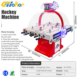 Máquina de Juego <span class=keywords><strong>Arcade</strong></span> de Hockey sobre Hielo con Monedas, Experiencia Inmersiva de Garantía de Calidad para el Hogar - Product Image 6