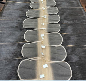 Bundles de cheveux humains alignés sur les cuticules avec fermeture à lacet 5x5 6x6 toutes tailles 100% cheveux bruts vietnamiens pour faire des perruques cheveux humains - Product Image 3